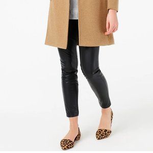 J Crew Leopard Print Zoe d’Orsay flats
